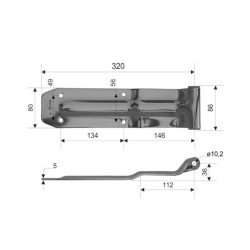 Backstrap TMT-320-ZP / Complete
