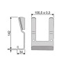 Holder K20 / welded on