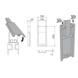 Jaw extension K5 / 120-325