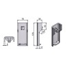 Pillar attachment K5 / 63 mm
