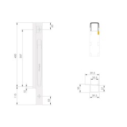 Esisammas Kinne K20 400 / Parem /  polt