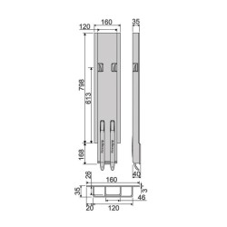 Kinnegrip K5-800 lateral grip