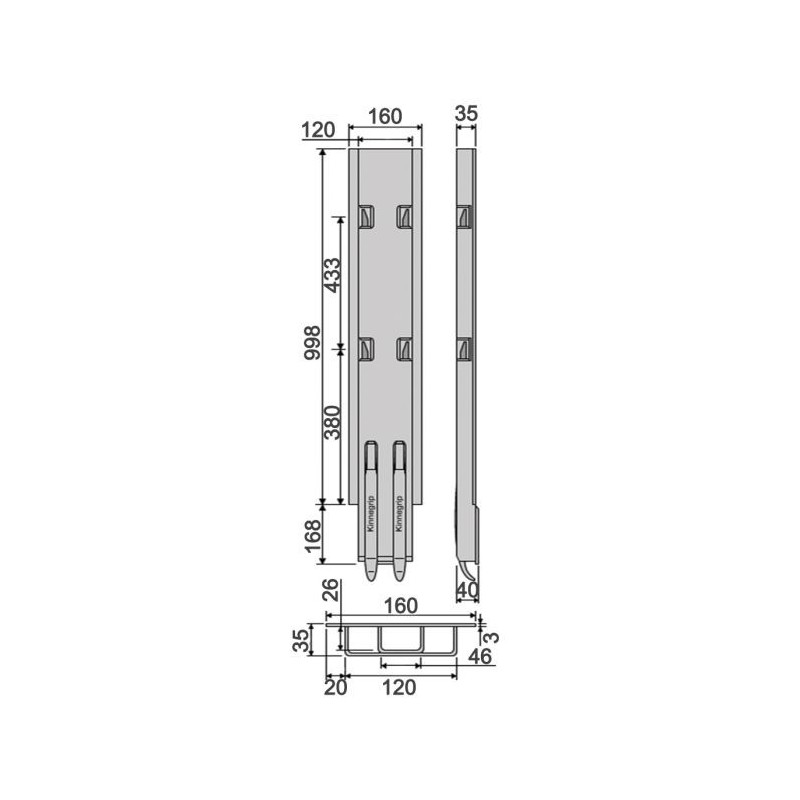 Lateral Column Kinnegrip K5-1000
