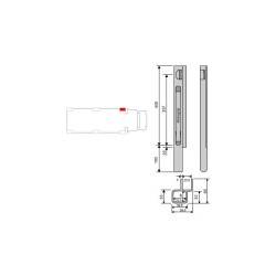 Kinne K20 alu 400/left front comb