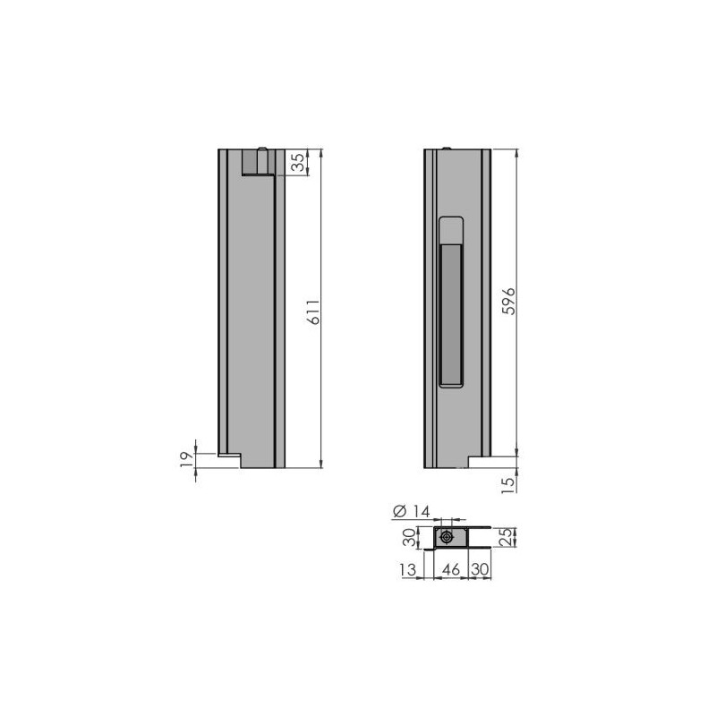 Minimaalne 600 / vasak