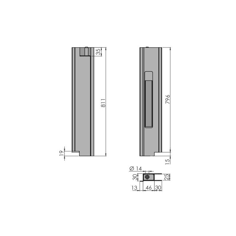 Minimaalne 800 / vasak