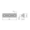 Lateral column mounting