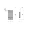 Raja 60103 end cap