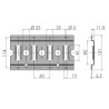 Combi crawler 3009 / 2,5 mm / horizontal