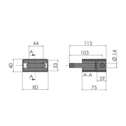 Kiinnitysrengas K-75