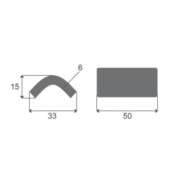 Strip 90° K-100