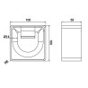 Strip 90° K-100