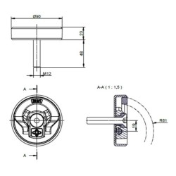 Rotating fixing ring
