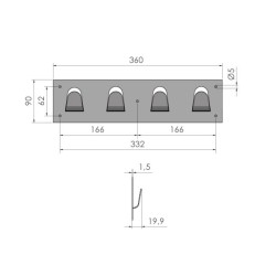 Strap holder / SS