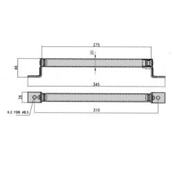 Stainless steel handle