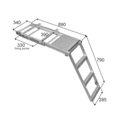 3-step ladder/platform