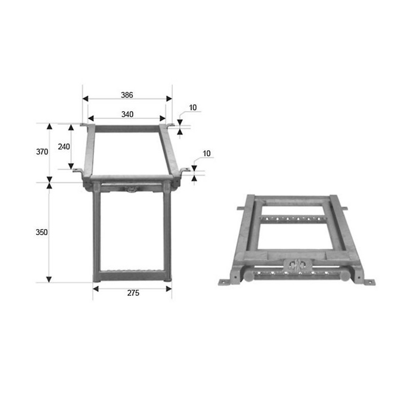 Redel 370 x 340 mm