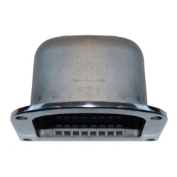 Recessed footplate / aluminium