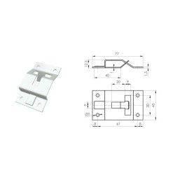 Kinniti 25304 vastuplaat