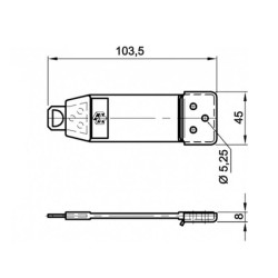 P/L spare lock for 25345