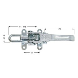 Ülekesklukustus tööriistade jaoks / kinni keeratav- veoauto varuosad- Nordparts