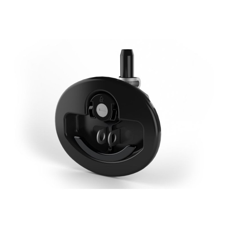 Door lock black T-handle Door lock black T-handle
