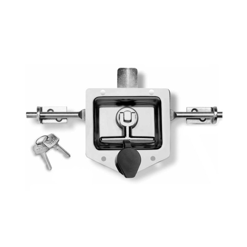 Door lock 1561C ss with rods Door lock 1561C ss with rods