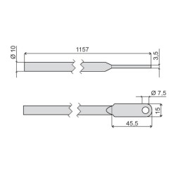Locking lever 1561C