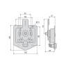Door lock 1561 ss