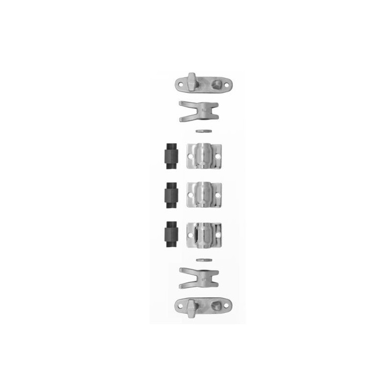 P / L Door lock set 16 mm / Zn P / L Door lock set 16 mm / Zn