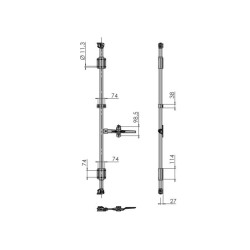 Ukse lukk TMT-S-34