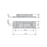 Holder DMG-R-16 / right