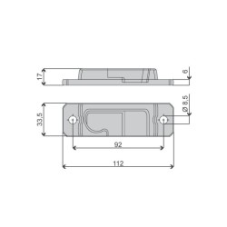 Holder DMG-R-16 / left