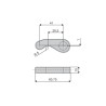 Locking clasp DMG-R-16