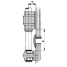 P / L External locking set 16 mm / SS