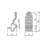 P/L lever holder SS