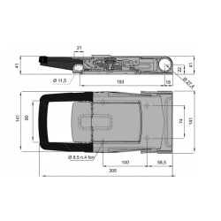 P/L Push handle 27 SS