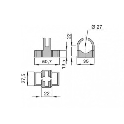 P/L nylon bush