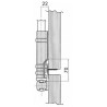 P/L pipe clamp / large