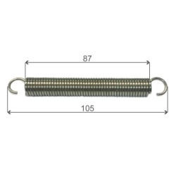 Spring for handle