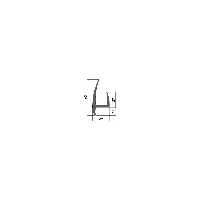 Door seal 29x63 (147L)