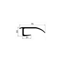 Door seal 33x75