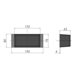 Rubber buffer 270 / M