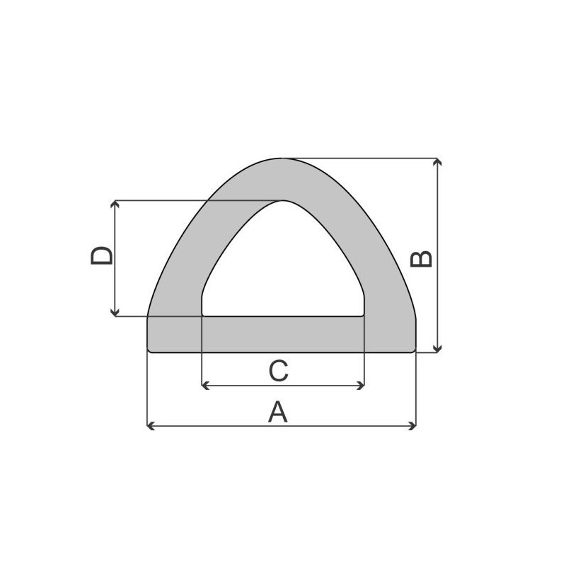 Резиновая втулка D 94x114 / 2,6 м