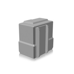 Corner bracket with 140x90 base