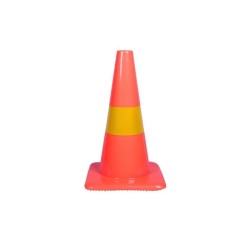 Traffic cone 460mm w. reflector