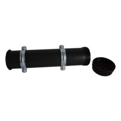 Document tube 75 mm black