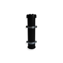 Document tube 75 mm black