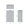 Folding box 250x400x160