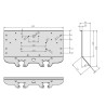 Valve mounting plate